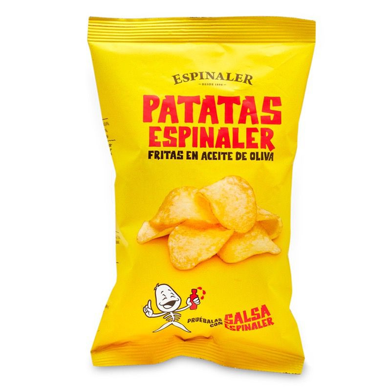 PATATAS CHIPS ESPINALER BOLSA 25/50gr.